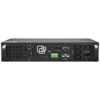 Источник бесперебойного питания Line-Interactive, 500 VA, Rackmount, без встроенных АКБ (ток заряда 4А) c SNMP картой ( царапина на копрусе)